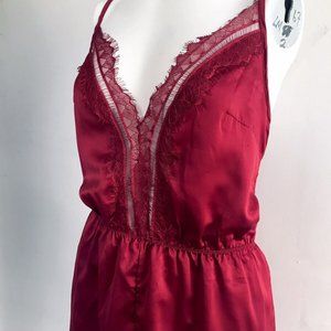 Bodysuit sz M Lace French Lingerie Romper NEW WITH TAGS